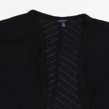 Womens UK Size M aeropostale Black Cardigan Jumper