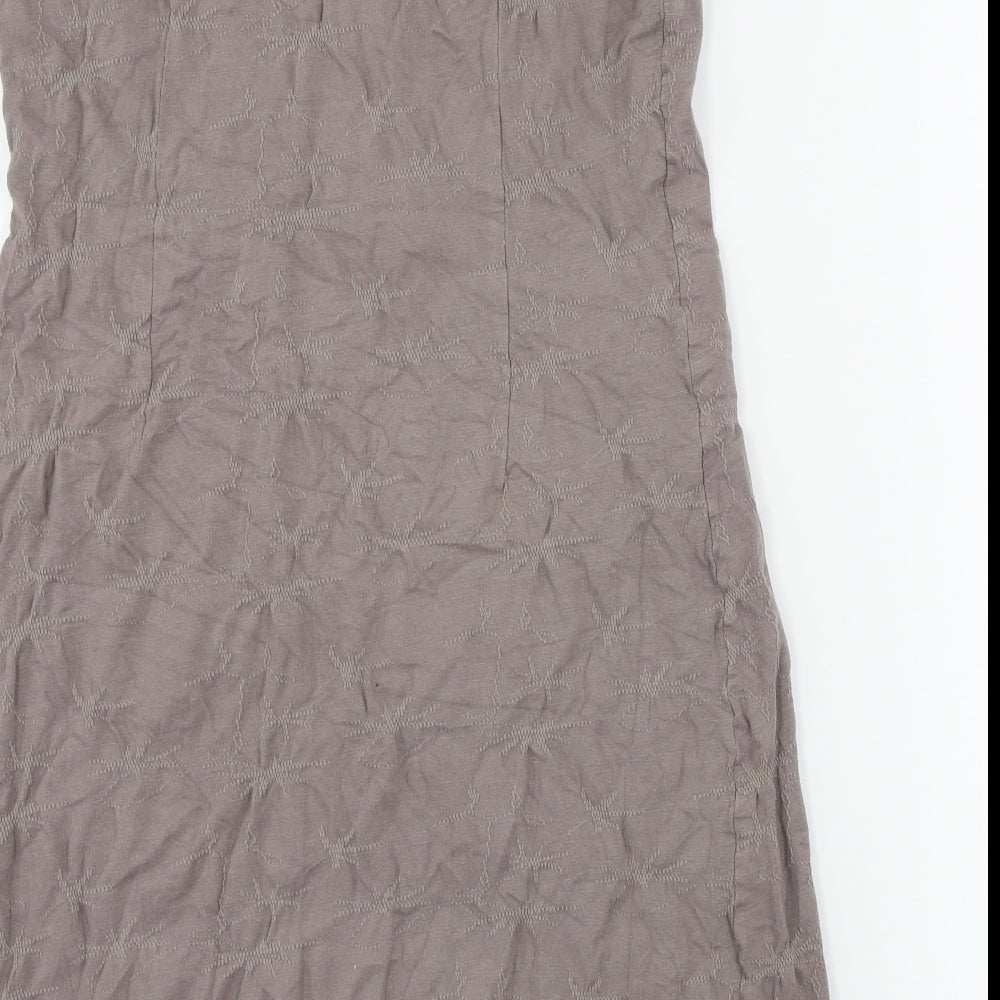 Adini  Womens Brown   A-Line  Size XS