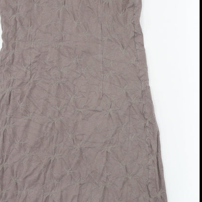Adini  Womens Brown   A-Line  Size XS