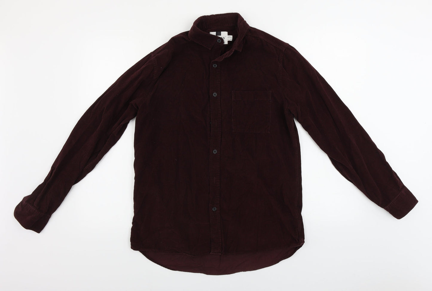 Topman  Mens Brown    Button-Up Size M