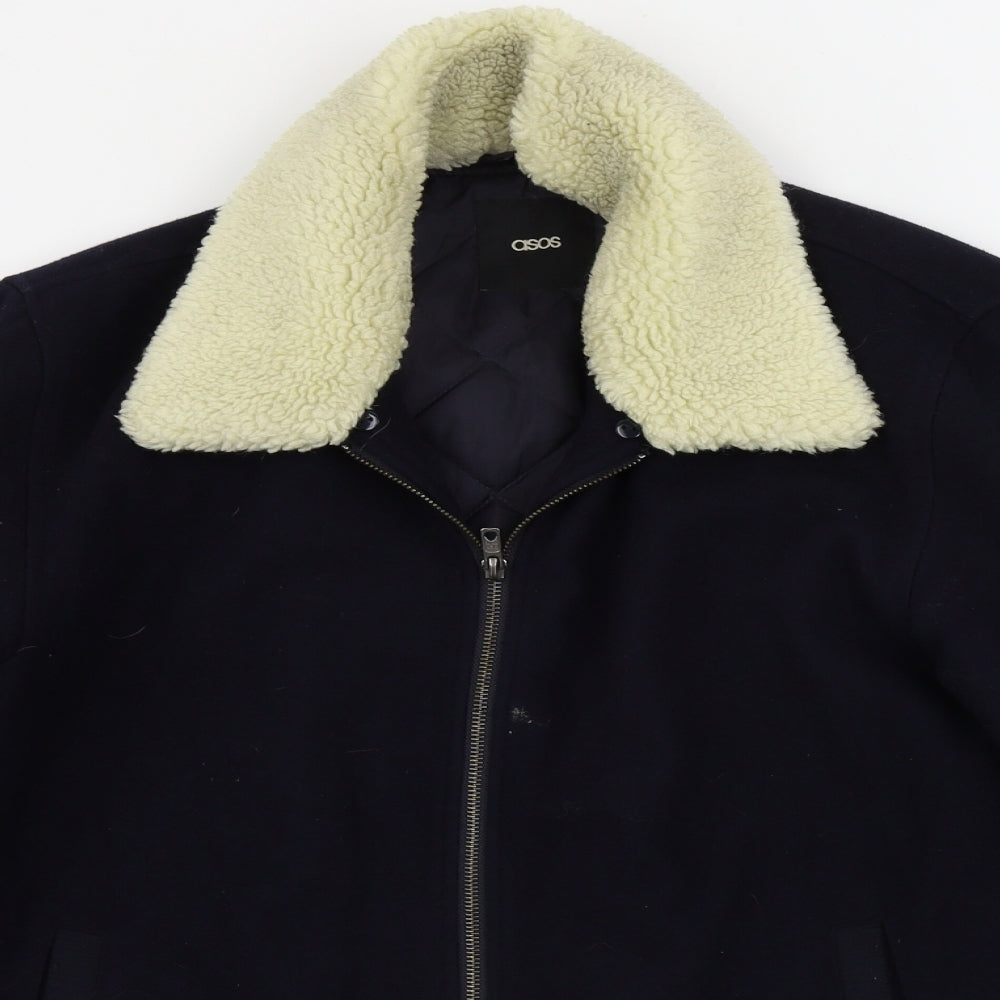 Womens UK Size M ASOS Blue Jacket