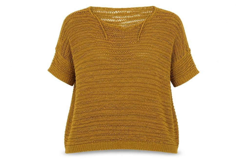 Womens UK Size M New Look Brown Pullover Jumper