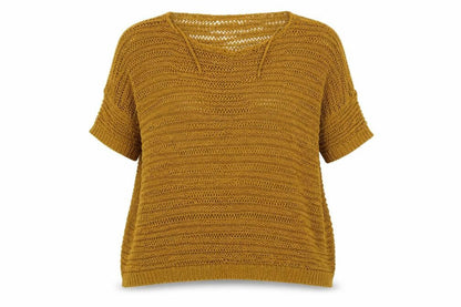 Womens UK Size M New Look Brown Pullover Jumper