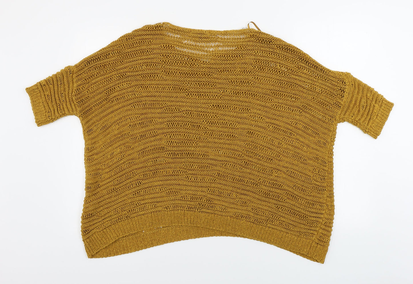 Womens UK Size M New Look Brown Pullover Jumper