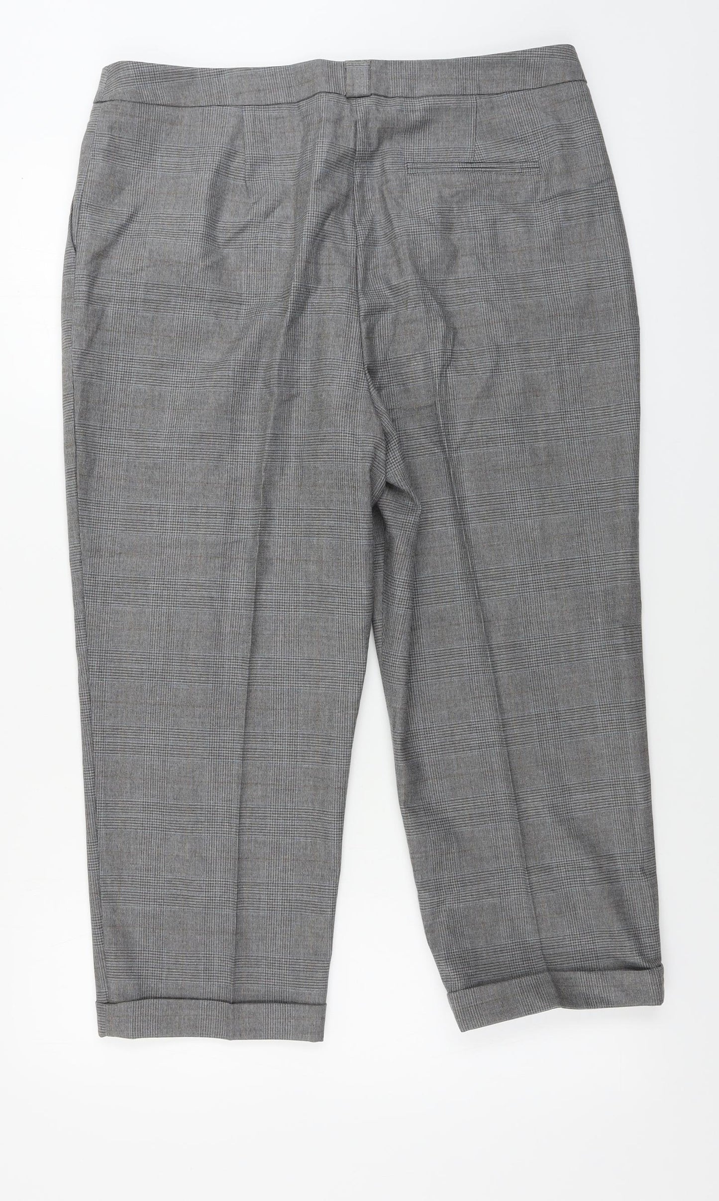 Womens UK Size 16 Very Regular Fit  Grey Trousers