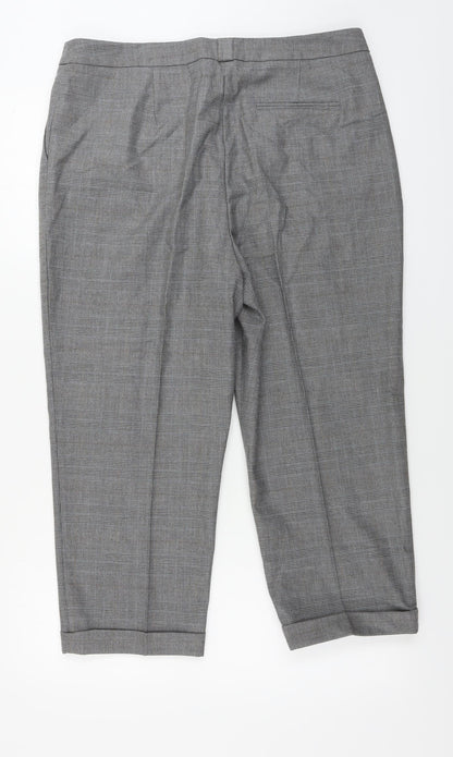 Womens UK Size 16 Very Regular Fit  Grey Trousers
