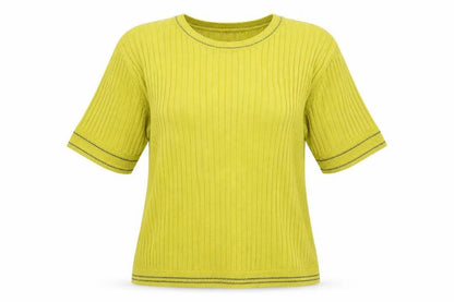 Womens UK Size 16 Marks and Spencer Yellow Pullover Jumper