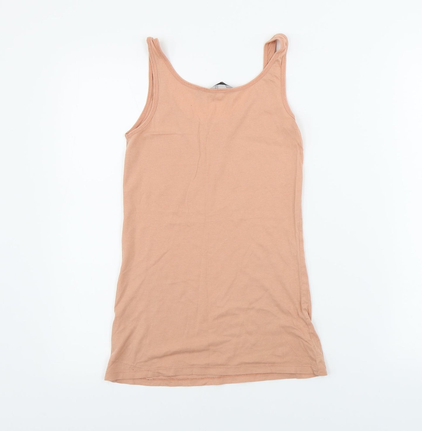 Womens UK Size 6 New Look Pink Basic T-Shirt