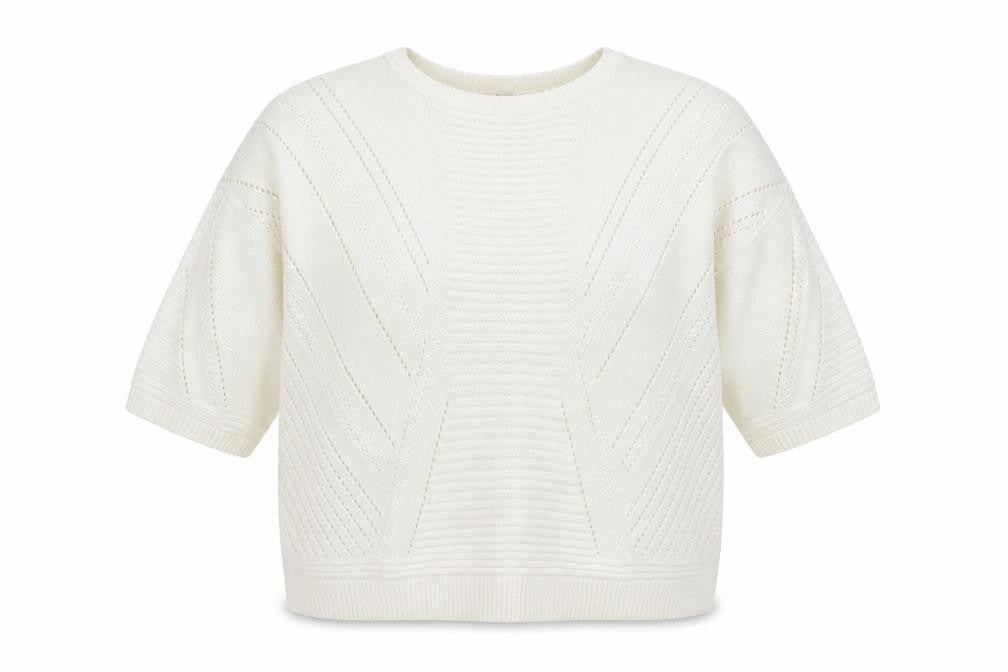 Womens UK Size 20 TU White Pullover Jumper