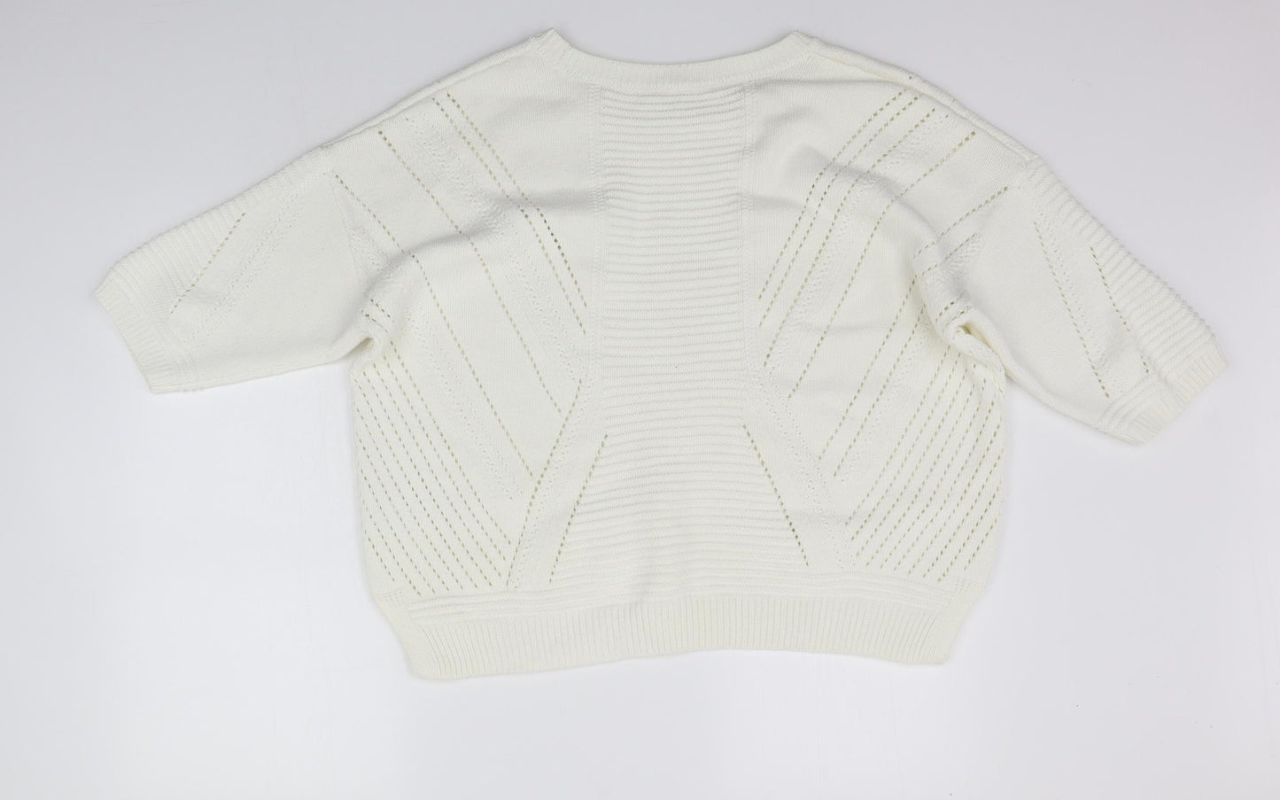 TU Womens White   Pullover Jumper Size 20  - washable mark