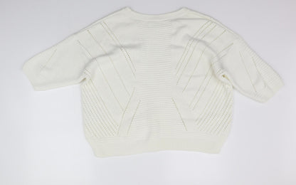 TU Womens White   Pullover Jumper Size 20  - washable mark