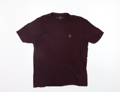 883 Police Womens Purple   Basic Polo Size L