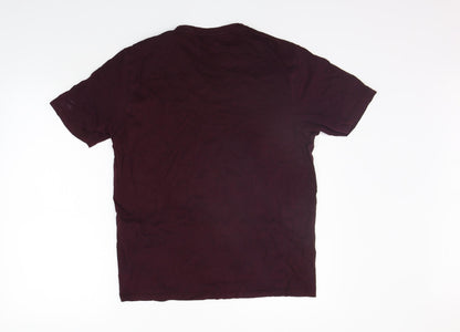 883 Police Womens Purple   Basic Polo Size L
