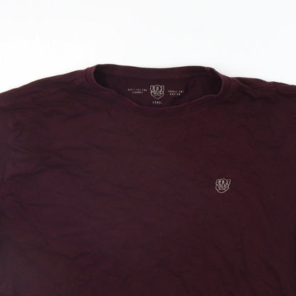 883 Police Womens Purple   Basic Polo Size L