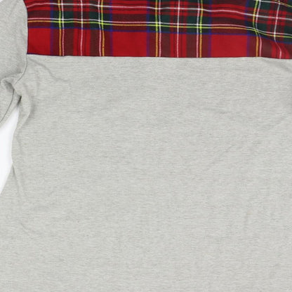 Womens UK Size S Blooming Jelly Grey Basic T-Shirt