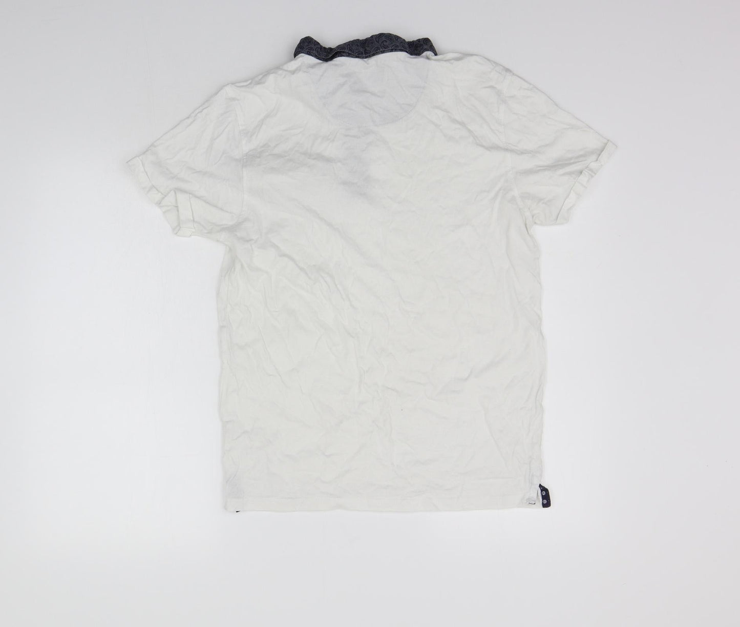 Womens UK Size M Twisted Soul White Basic Button-Up