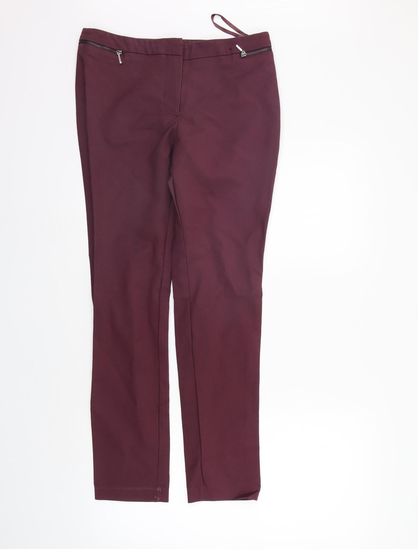 Atmosphere Womens Purple   Trousers  Size 10 L28 in