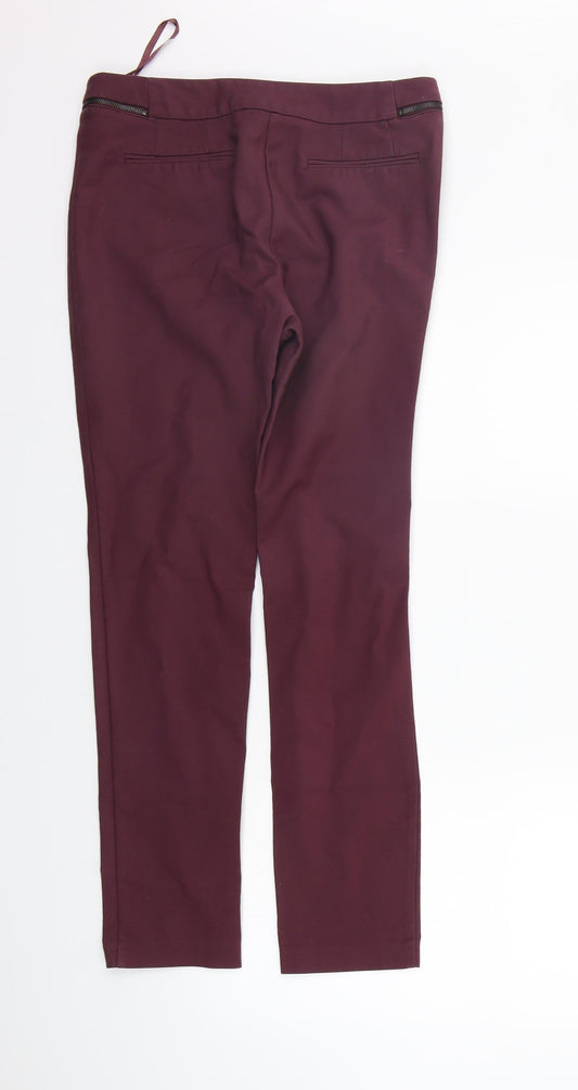 Atmosphere Womens Purple   Trousers  Size 10 L28 in