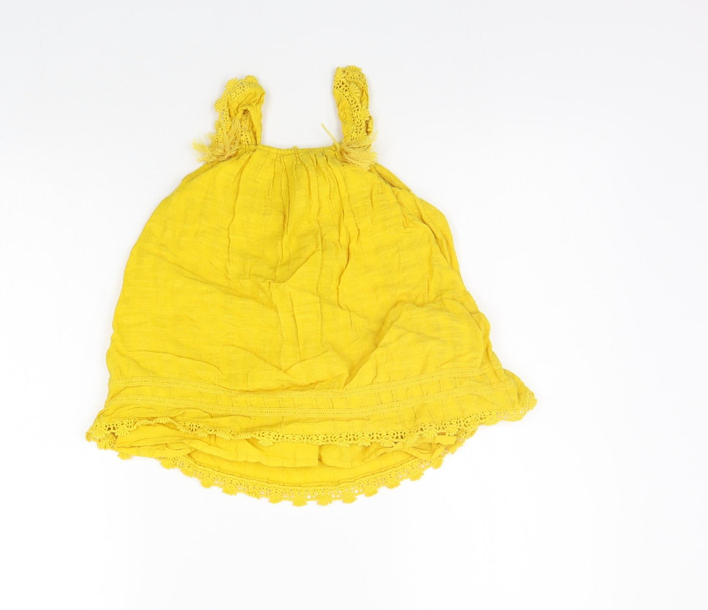 Matalan Girls Yellow   A-Line  Size 9-12 Months