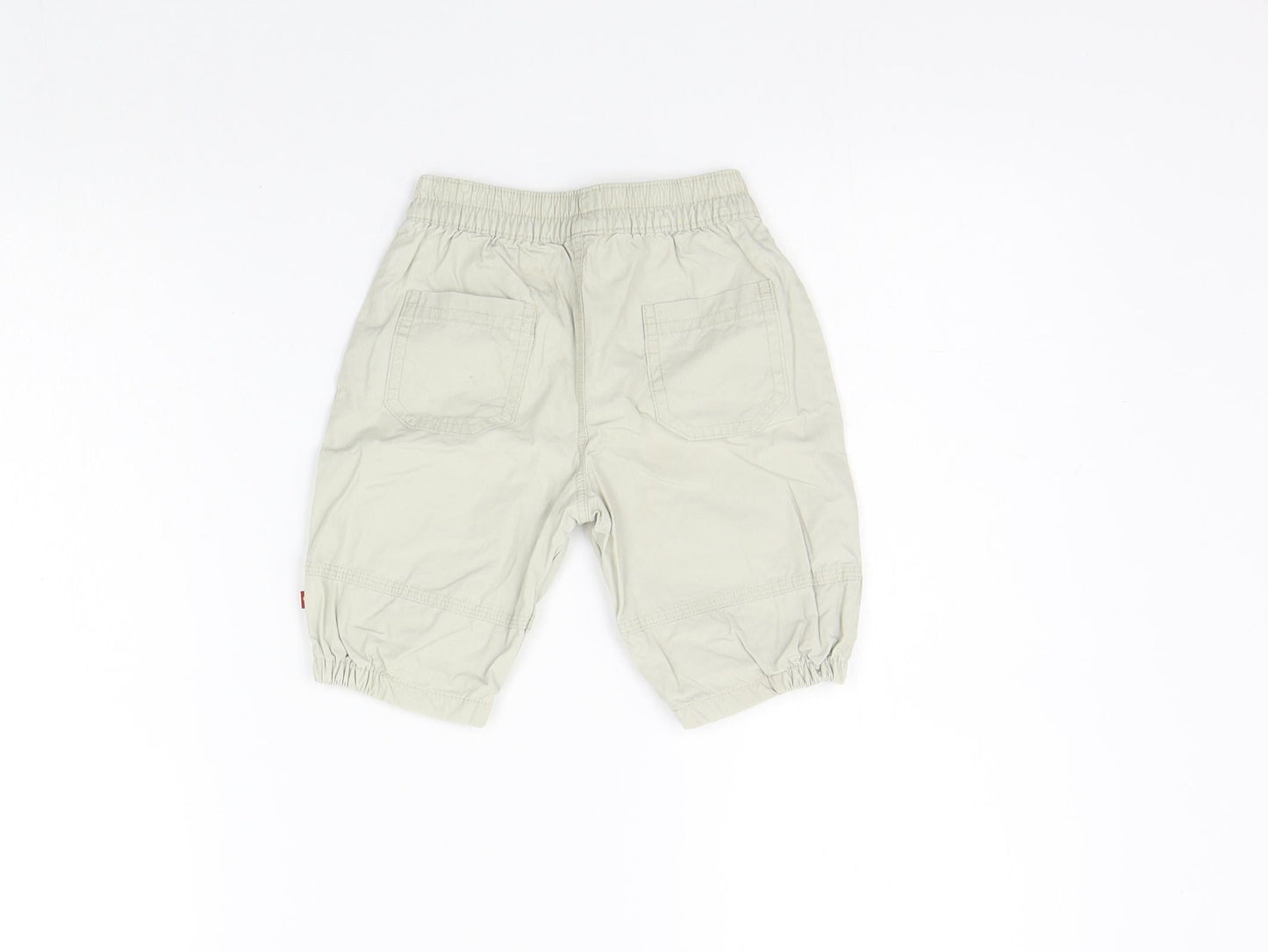 Mothercare Girls Beige   Cargo Trousers Size 0-3 Months