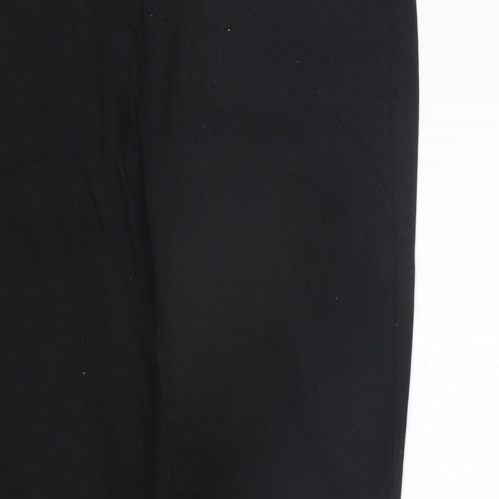 Yessica Womens Black   Straight Jeans Size 12 L28 in