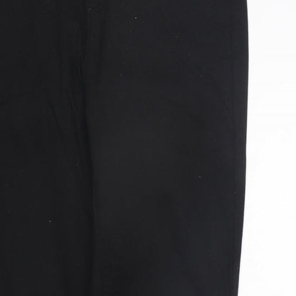 Yessica Womens Black   Straight Jeans Size 12 L28 in