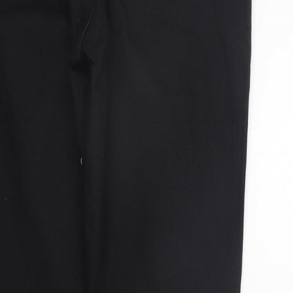 Yessica Womens Black   Straight Jeans Size 12 L28 in