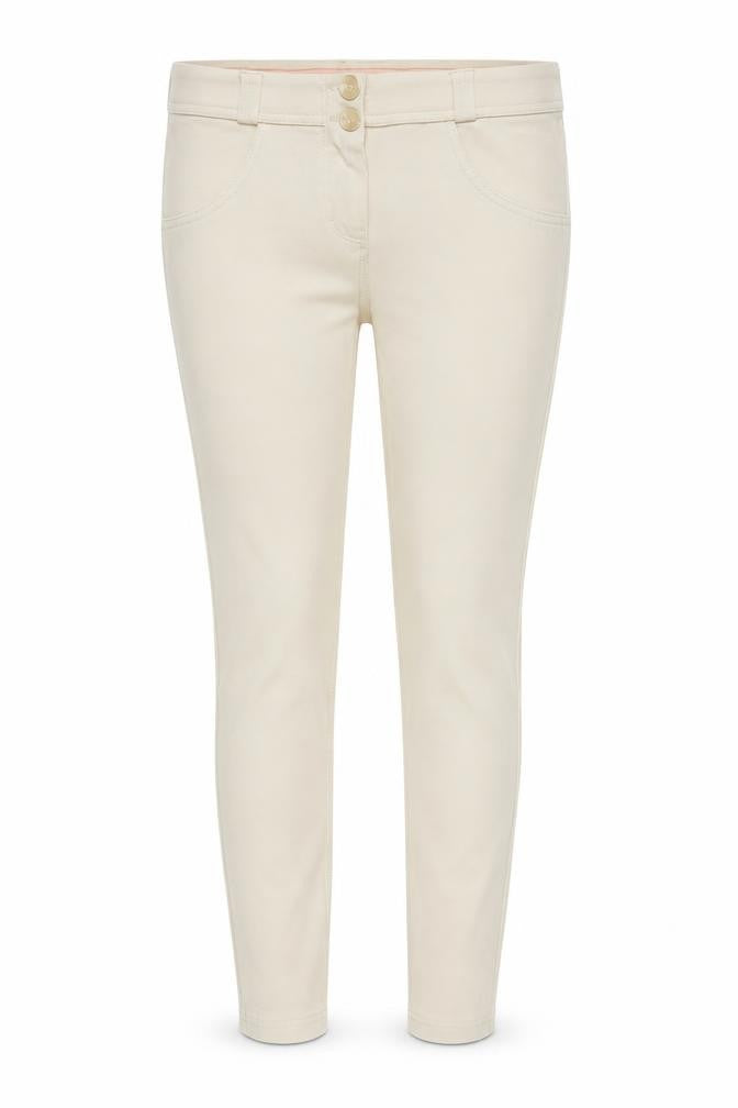 Womens UK Size 10 Yessica Regular Fit  Beige Trousers