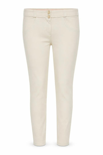 Womens UK Size 10 Yessica Regular Fit  Beige Trousers