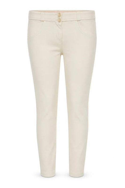 Womens UK Size 10 Yessica Regular Fit  Beige Trousers