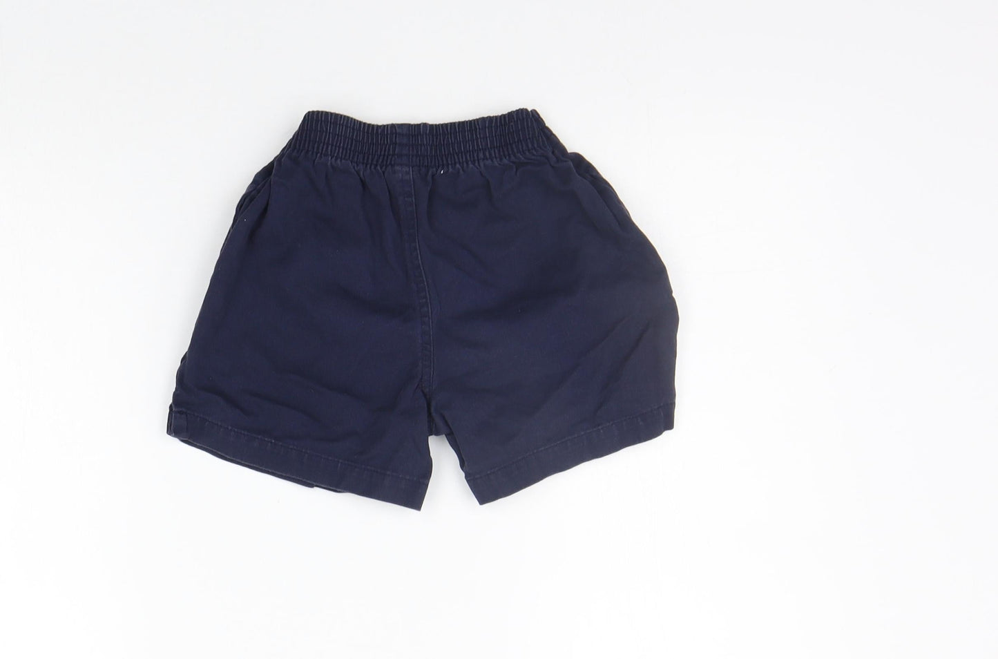 George Girls Blue   Chino Shorts Size 4-5 Years - Elastic Waist Band