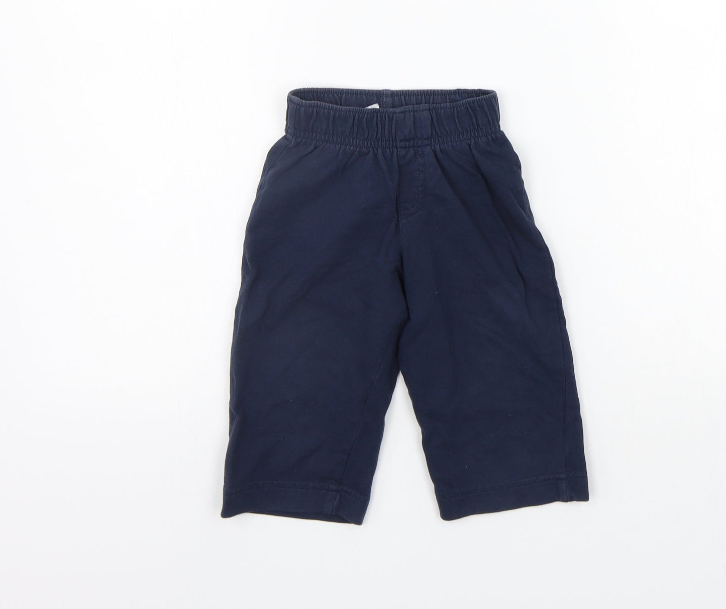 George Girls Blue   Sweatpants Trousers Size 6-9 Months  - Elastic Waist Band