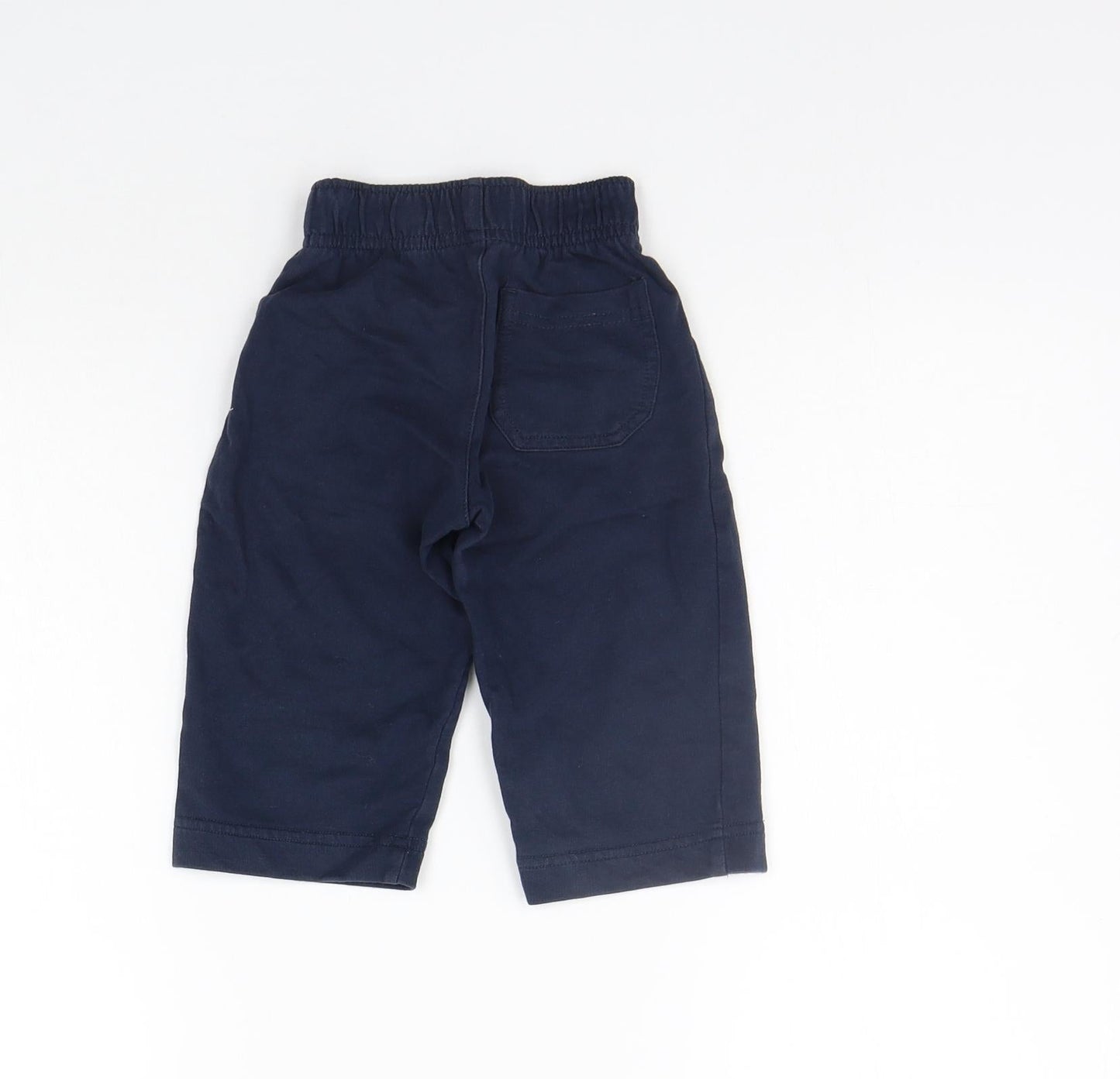 George Girls Blue   Sweatpants Trousers Size 6-9 Months  - Elastic Waist Band