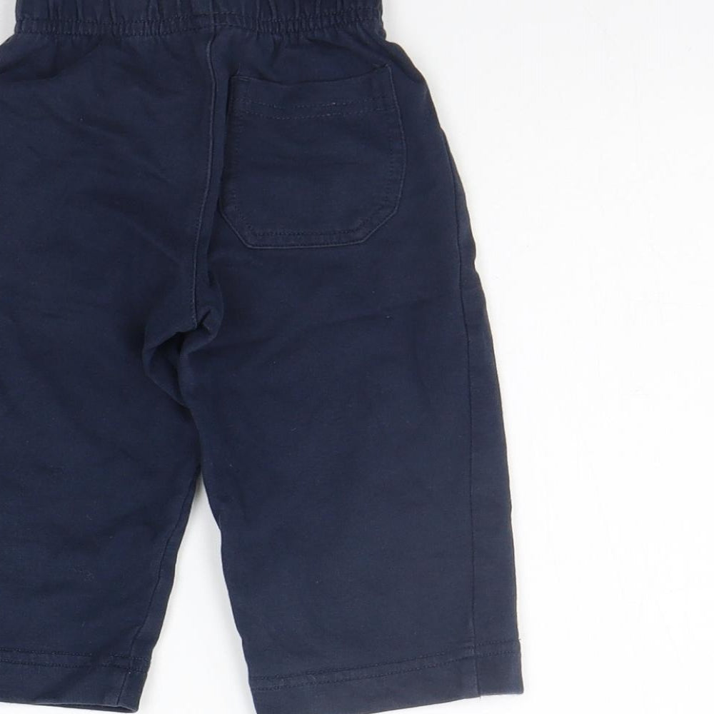 George Girls Blue   Sweatpants Trousers Size 6-9 Months  - Elastic Waist Band
