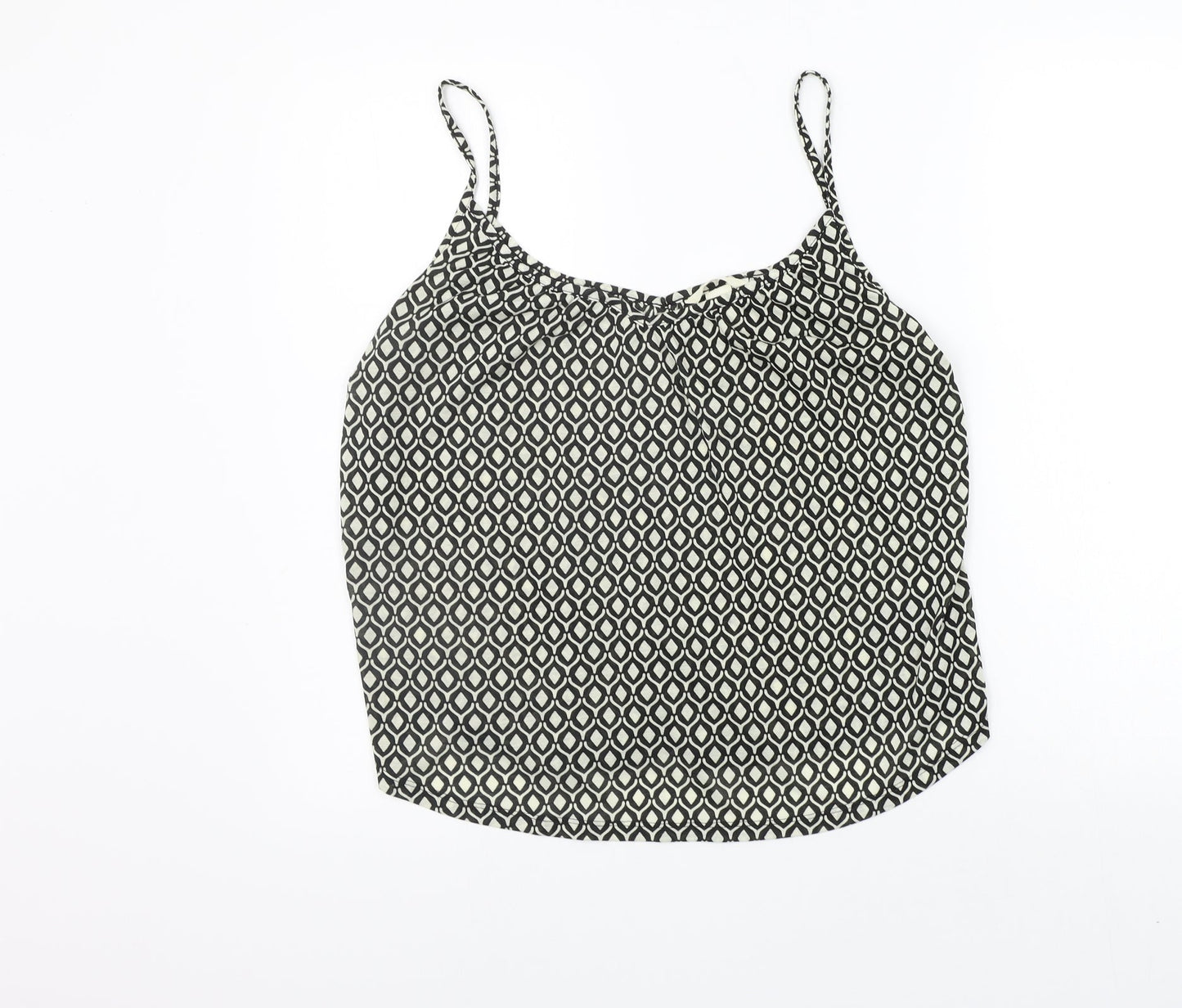 Womens UK Size S H&M Beige Basic Tank