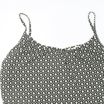 Womens UK Size S H&M Beige Basic Tank