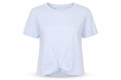Womens UK Size S Primark Blue Basic T-Shirt