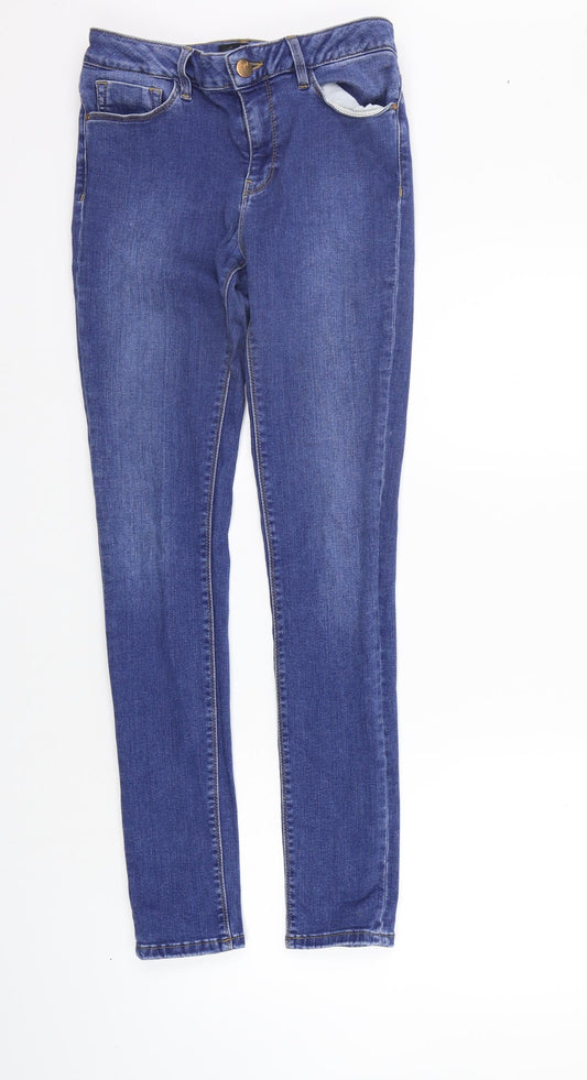 Womens UK Size 28 in waredenim Regular Fit Skinny Blue Jeans