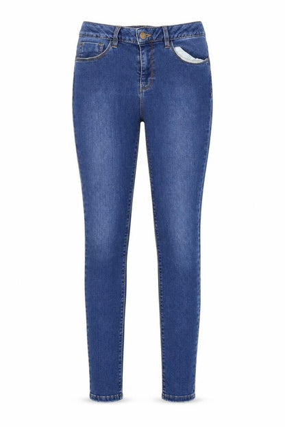 Womens UK Size 28 in waredenim Regular Fit Skinny Blue Jeans