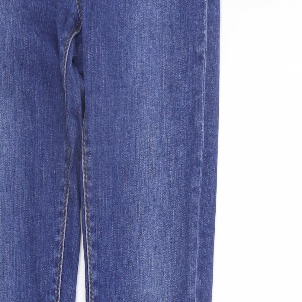 Womens UK Size 28 in waredenim Regular Fit Skinny Blue Jeans