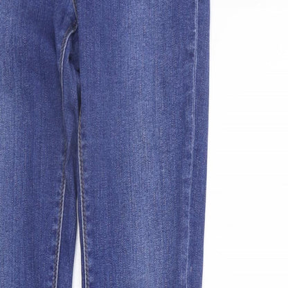 Womens UK Size 28 in waredenim Regular Fit Skinny Blue Jeans