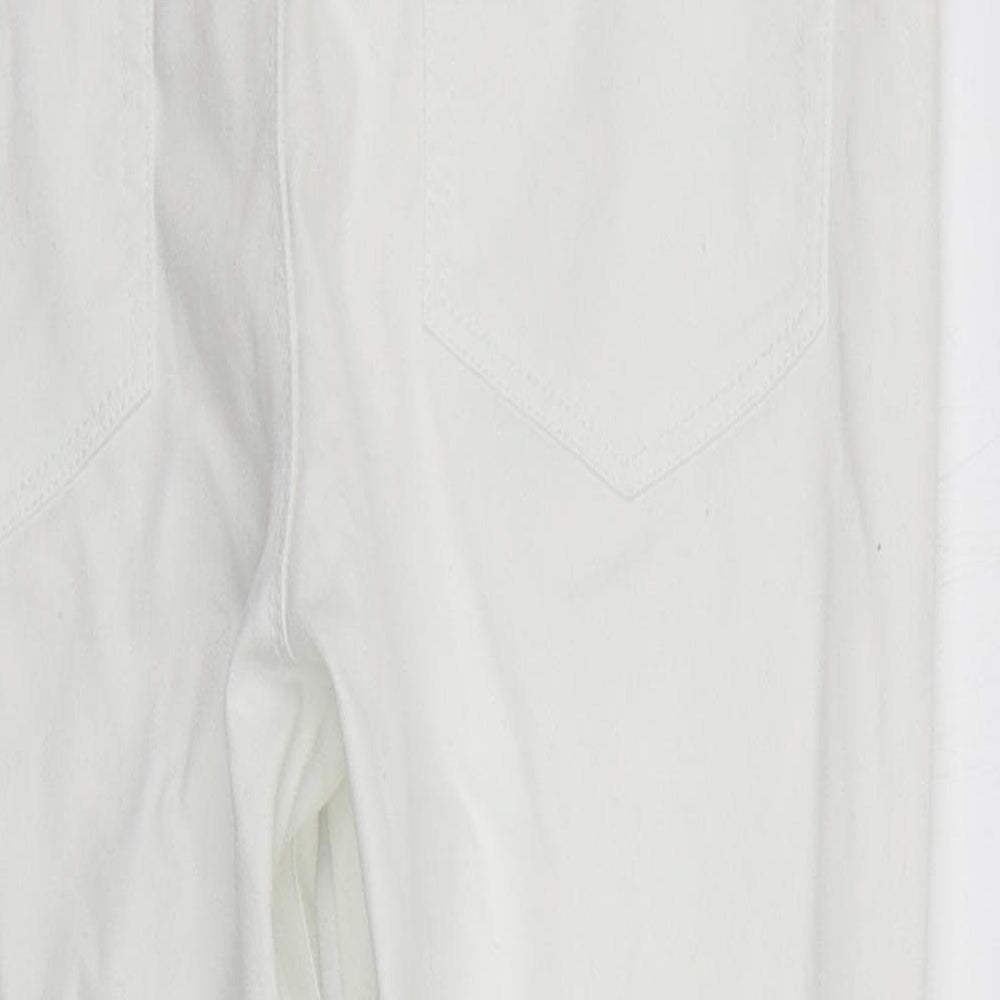 365 Womens White   Trousers  Size 10 L20 in - washable mark