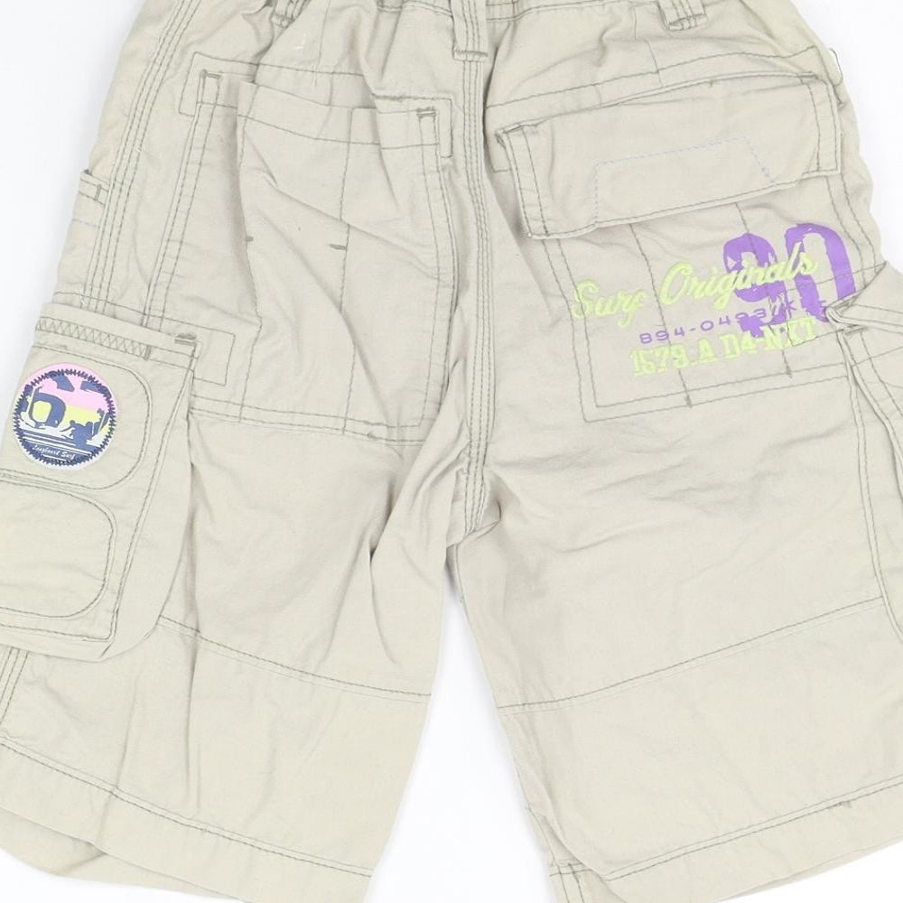 NEXT Boys Beige Ikat  Chino Trousers Size 7 Years