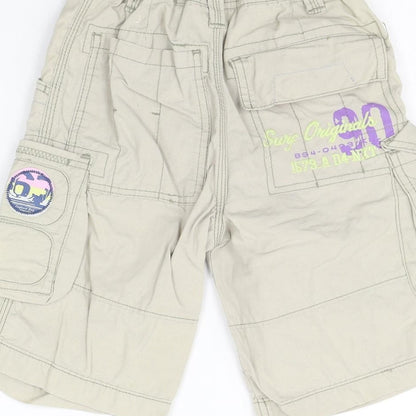 NEXT Boys Beige Ikat  Chino Trousers Size 7 Years