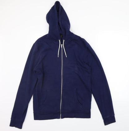 New Look Mens Blue   Full Zip Jumper Size S