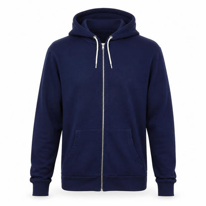 Mens UK Size S New Look Blue Full Zip Jumper
