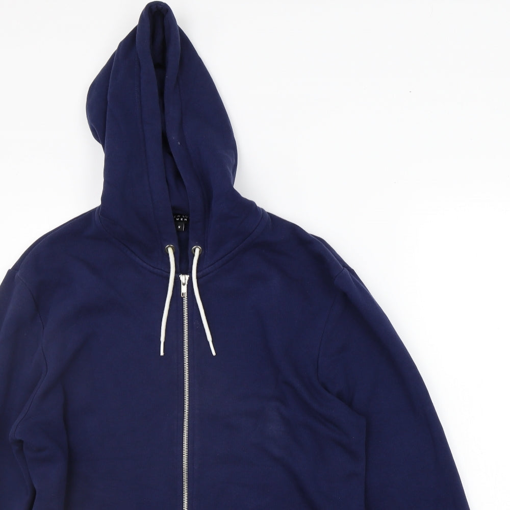 New Look Mens Blue   Full Zip Jumper Size S