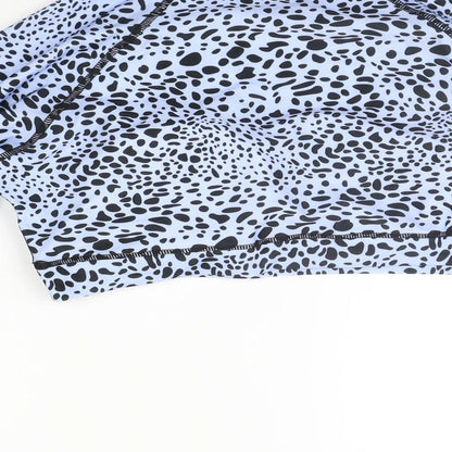 SheIn Womens Blue Polka Dot  Pullover Jumper Size 2XL