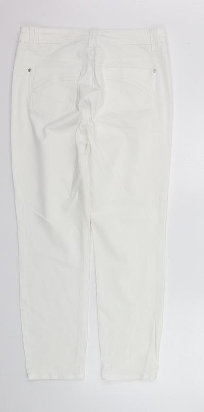 Bandolino Womens White   Trousers  Size 10 L26 in - washable mark