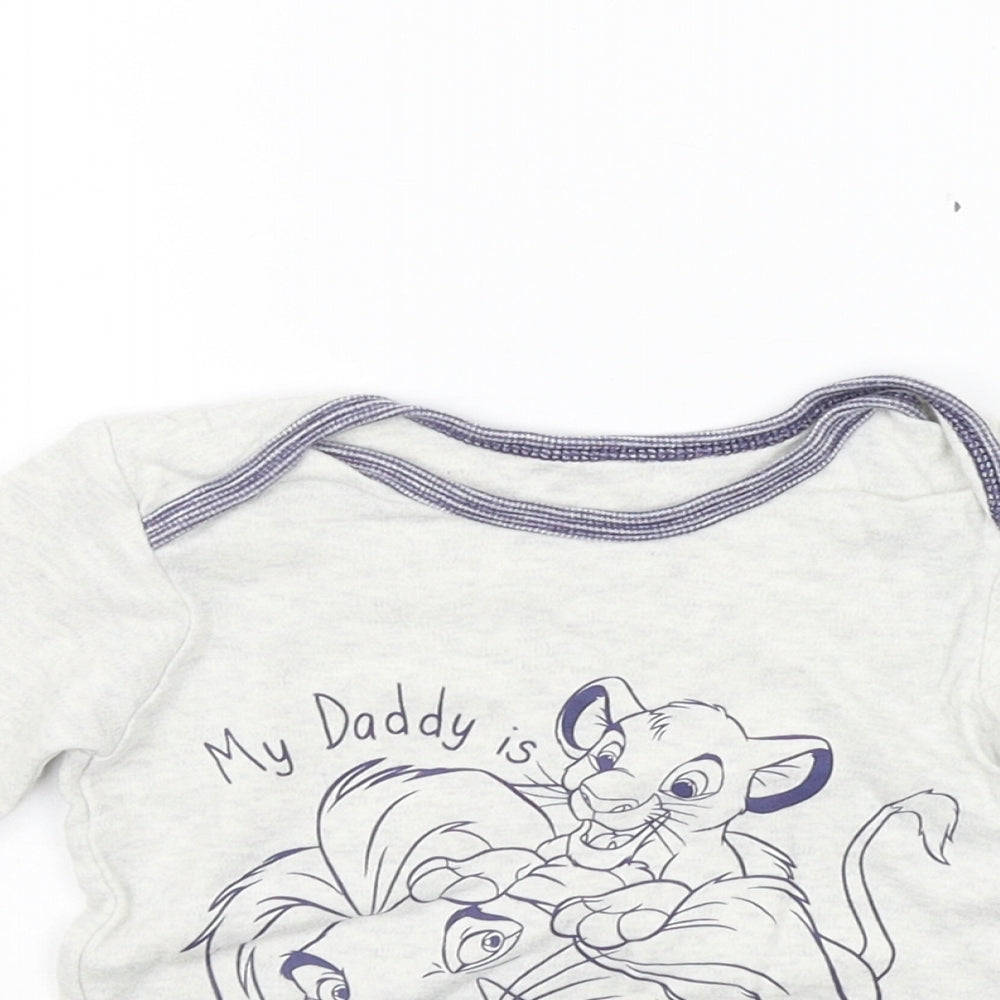 George Girls Grey   Pullover Jumper Size 3-6 Months